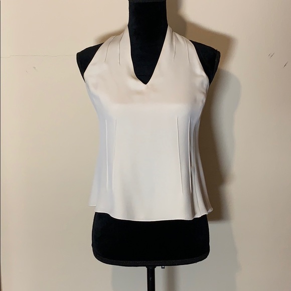 Armani Collezioni silk blend sleeveless top, 6 - Picture 1 of 8